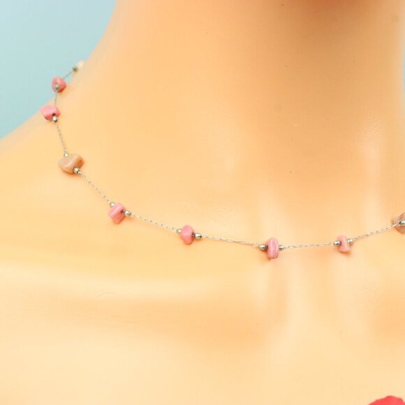 Delicate & Contemporary Necklace Chain, A Lovely Choice for Women, EVCH1021 - Picture 6 of 15